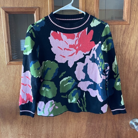Anthropologie Sweaters - Anthropologie Monogram Laine Floral Pullover Sweater NWT XS